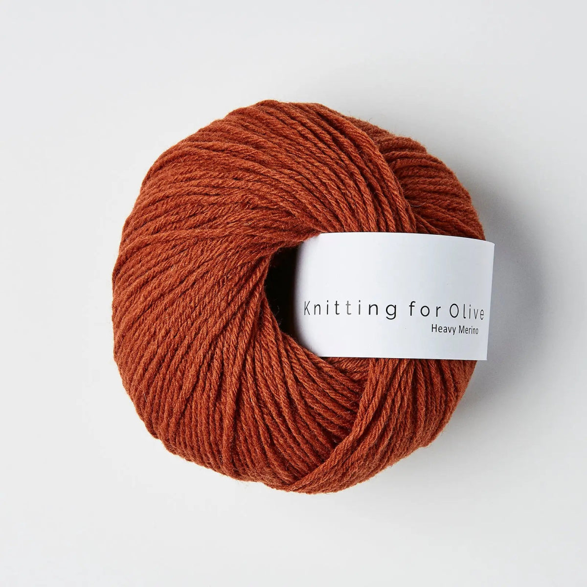 'rust ' heavy merino by knitting for olive | Wabi Sabi