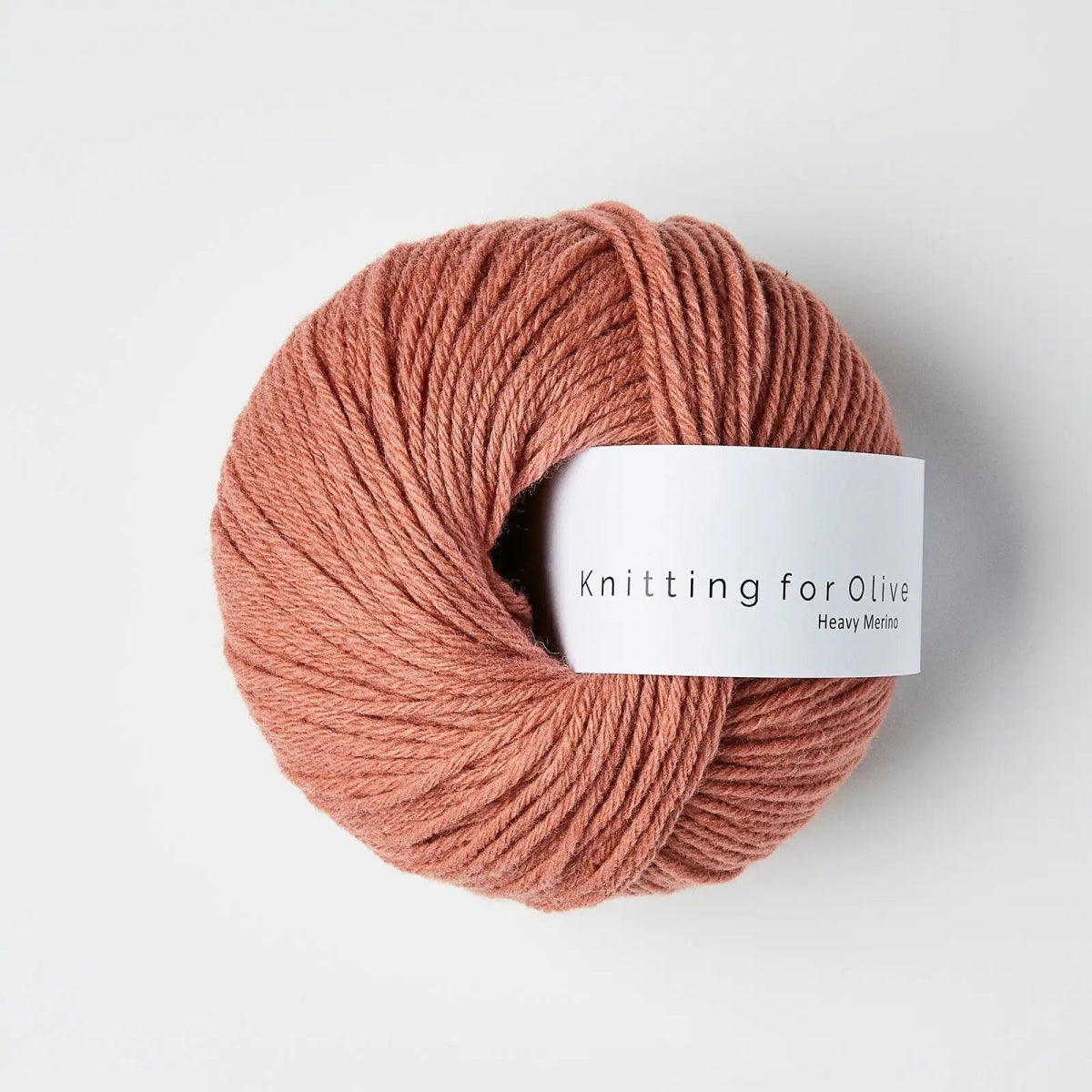 'terracotta rose ' heavy merino by knitting for olive | Wabi Sabi