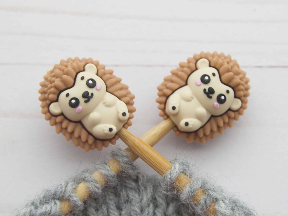 hedgehog point protectors (2.75mm - 9mm) by Fox & Pine Stitches at Wabi Sabi
