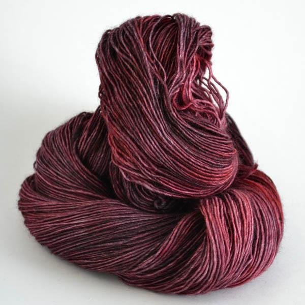 'hell's kitchen ' 3 - ply merino sock by kat's riverside studio | Wabi Sabi