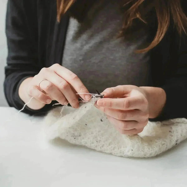 Intro to Knitting Part 1: Wednesday, February 11, 18 & 25: 1pm - 3pm by pete at Wabi Sabi