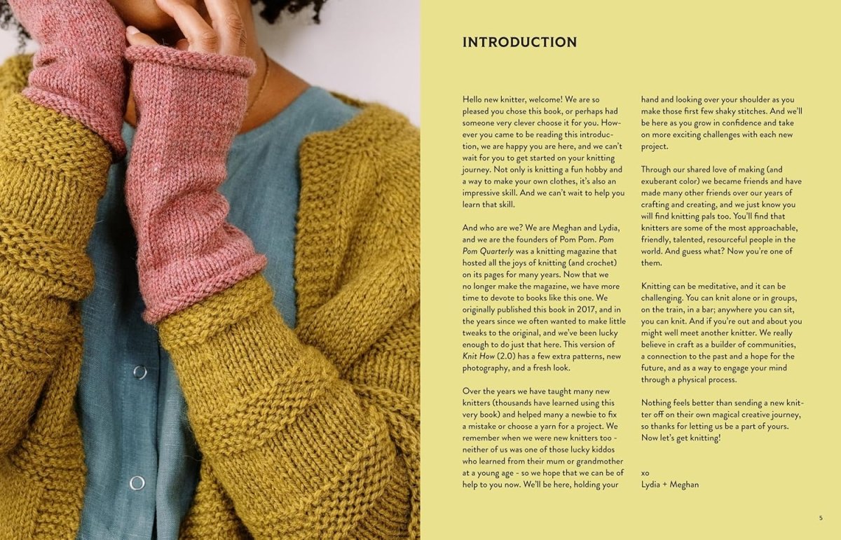 knit how by meghan fernandes & lydia gluck at Wabi Sabi