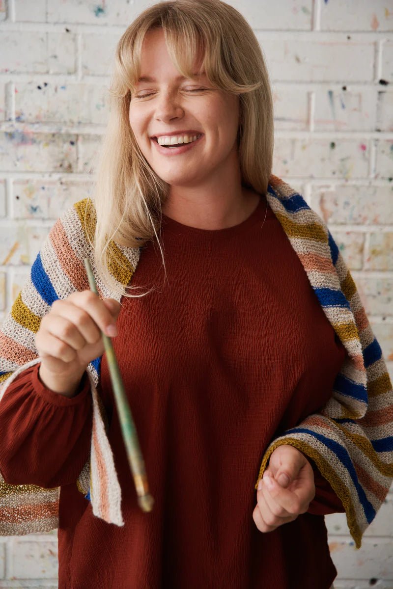 laine 24: brushstrokes by laine at Wabi Sabi