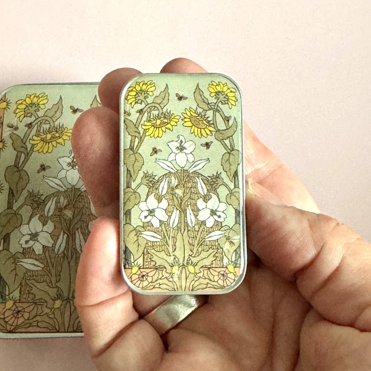 Large Around the Hive Notions Tin by Firefly Notes at Wabi Sabi