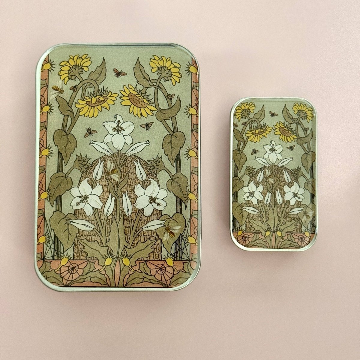 Large Around the Hive Notions Tin by Firefly Notes at Wabi Sabi