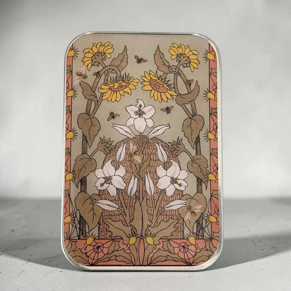 Large Around the Hive Notions Tin by Firefly Notes at Wabi Sabi