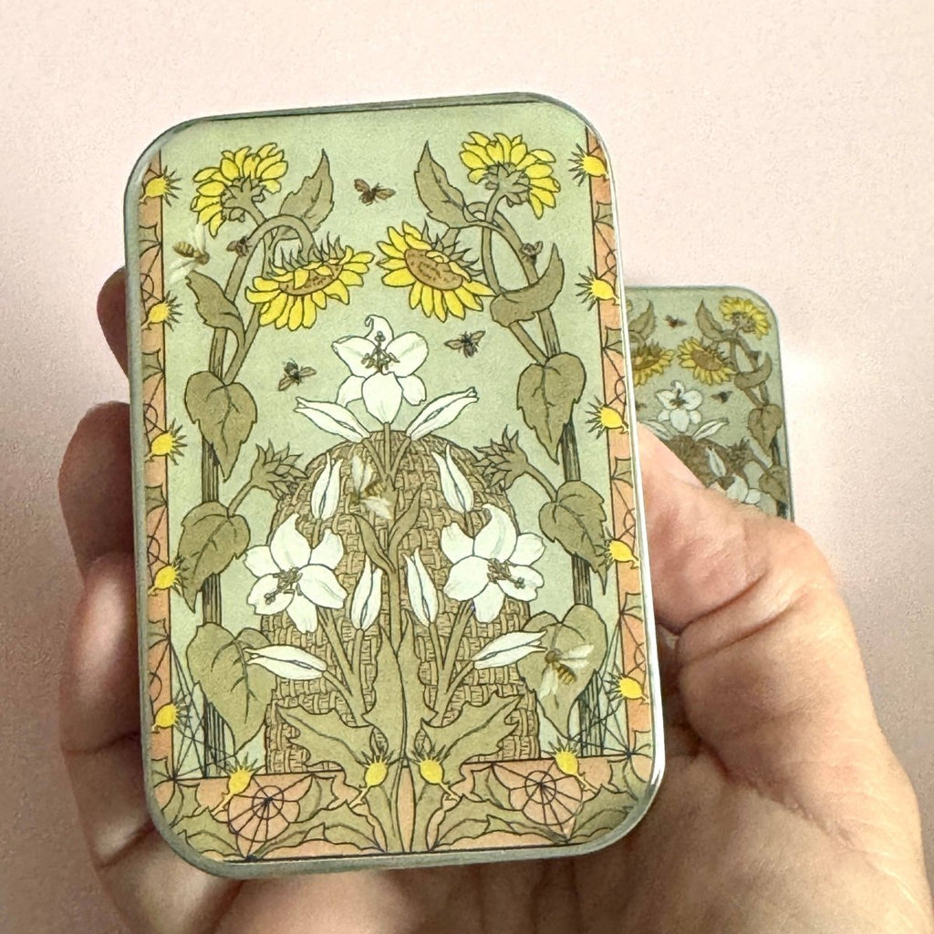 Large Around the Hive Notions Tin by Firefly Notes at Wabi Sabi