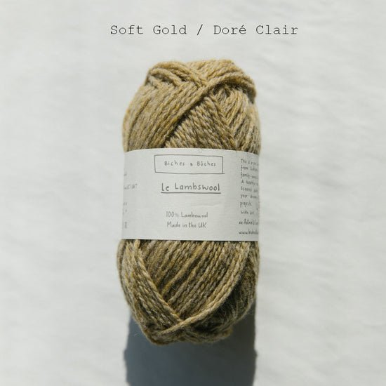 le lambswool - soft gold at Wabi Sabi