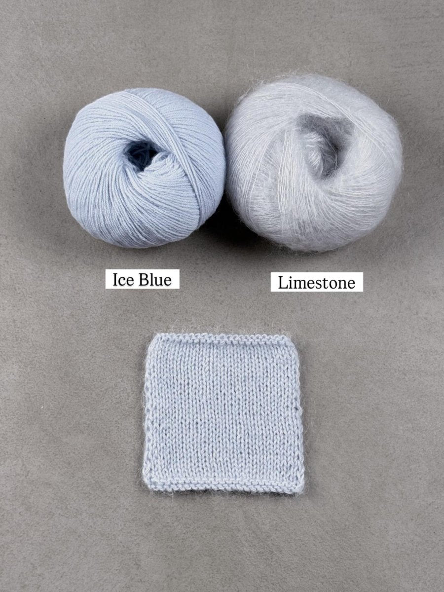 limestone ice blue by knitting for olive at Wabi Sabi