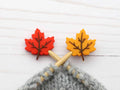 Maple Leaf | Stitch Stoppers by Fox & Pine Stitches at Wabi Sabi