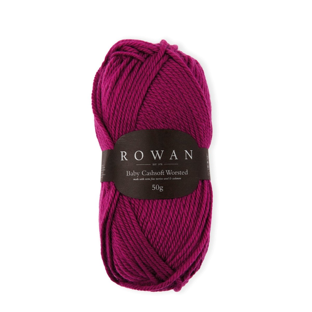 maroon baby cashsoft worsted by rowan at Wabi Sabi