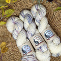 meadow leo bfl sock by alley cat yarns at Wabi Sabi