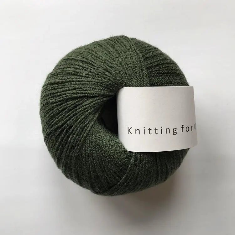 'bottle green ' merino by knitting for olive | Wabi Sabi