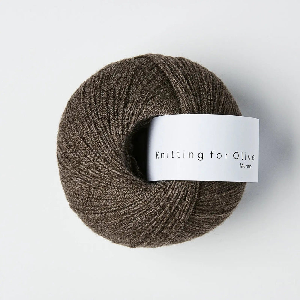 dark moose merino by knitting for olive at Wabi Sabi