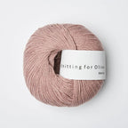 dusty rose merino by knitting for olive at Wabi Sabi