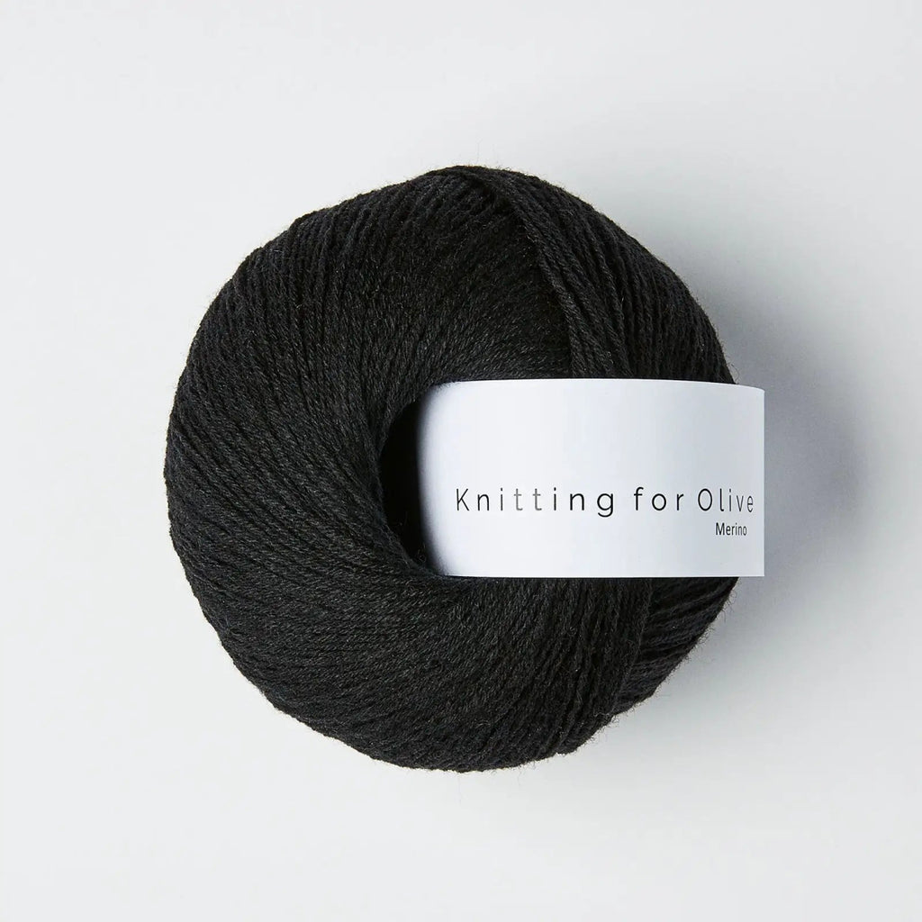 licorice merino by knitting for olive at Wabi Sabi