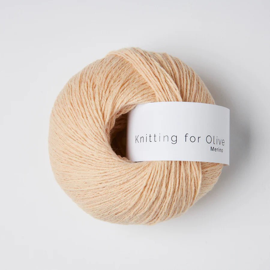 'soft peach ' merino by knitting for olive | Wabi Sabi