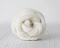 milk corriedale roving by gram by ashford / dyeing house gallery at Wabi Sabi