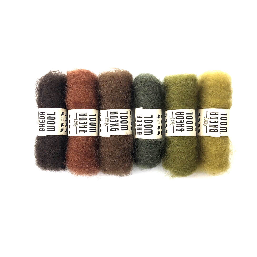 'wb0750 nature ' mini colour packs by bhedawool | Wabi Sabi