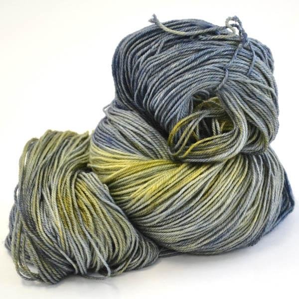 'moonglow ' 3 - ply merino sock by kat's riverside studio | Wabi Sabi