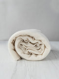 natural white 1.5m x 1m extra - fine merino pre - felt by dyeing house gallery at Wabi Sabi