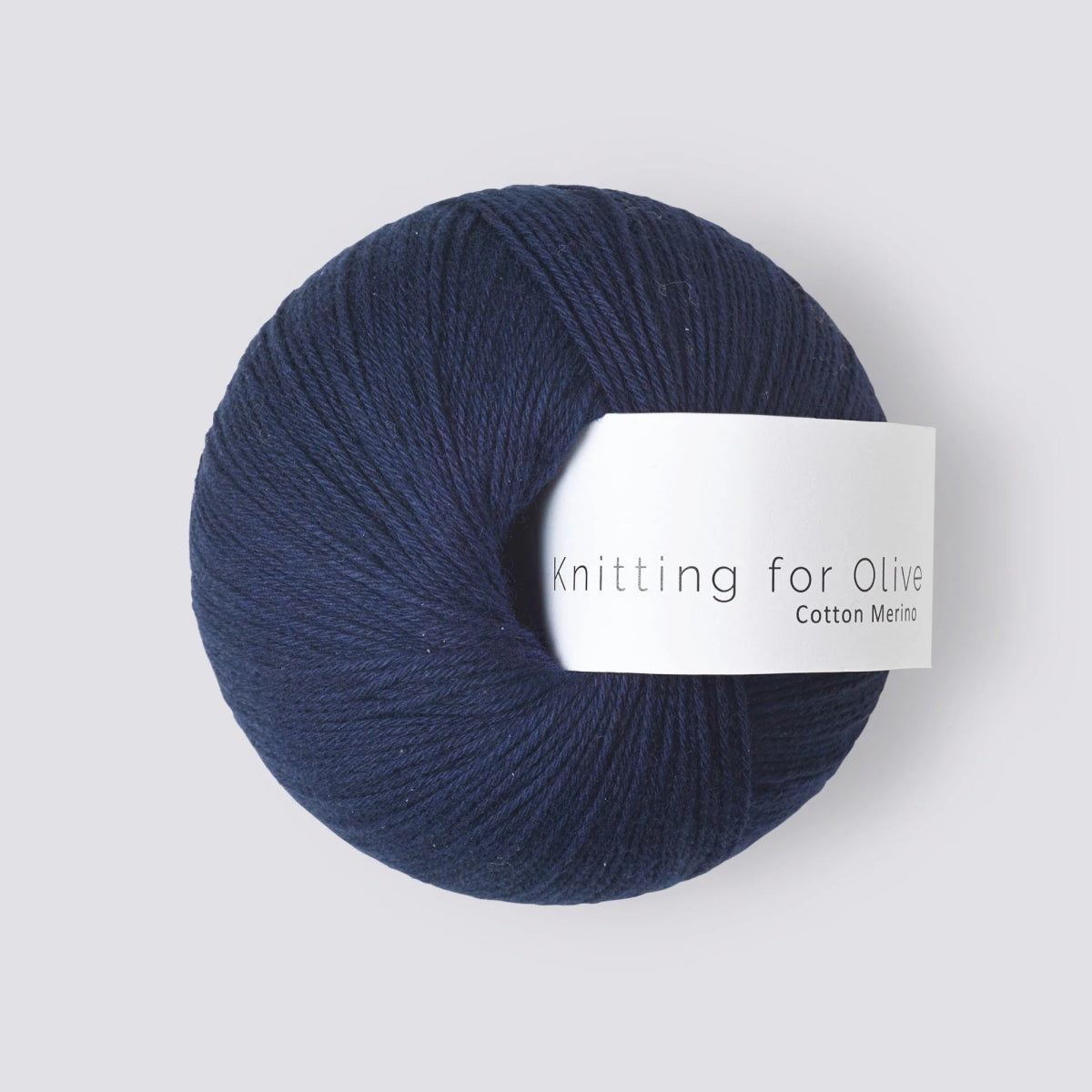 'navy blue ' cotton merino by knitting for olive | Wabi Sabi