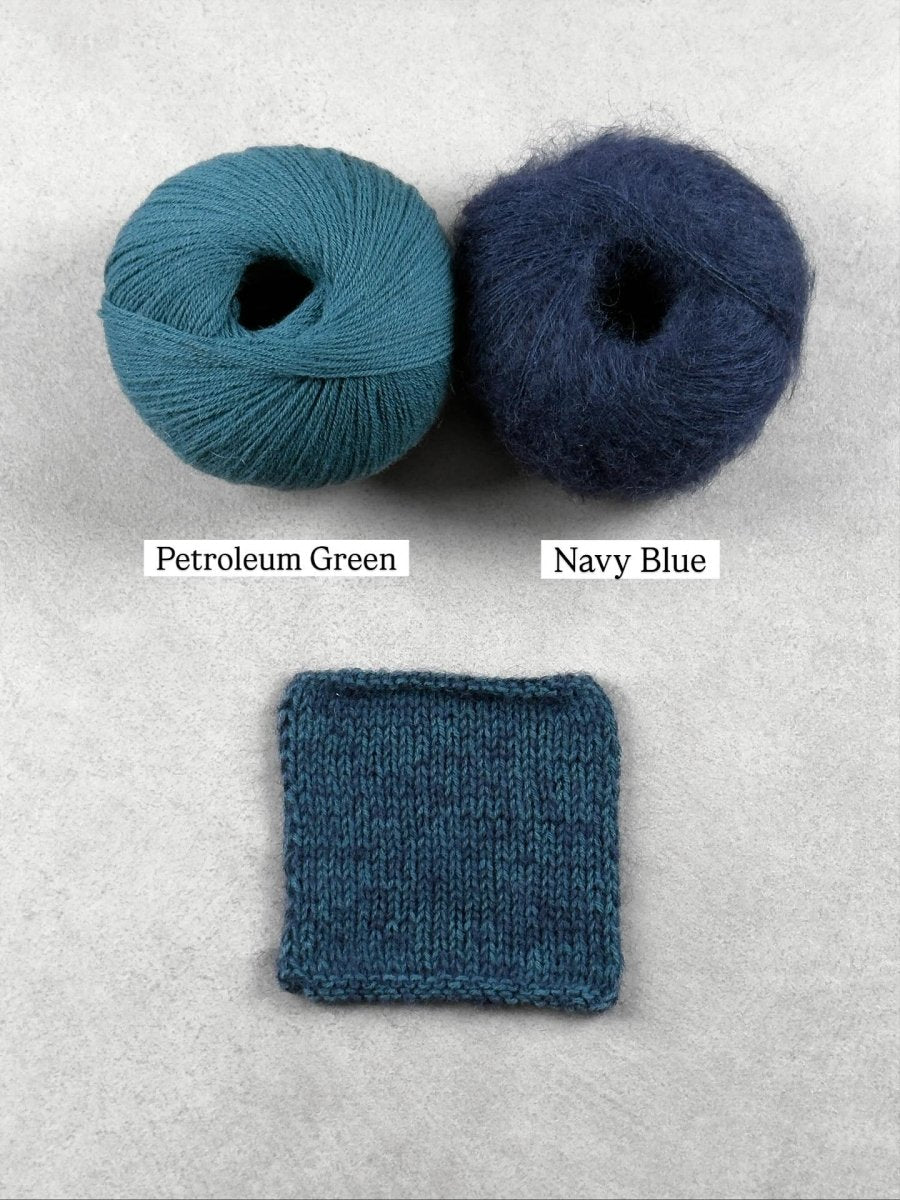 navy blue petroleum by knitting for olive at Wabi Sabi