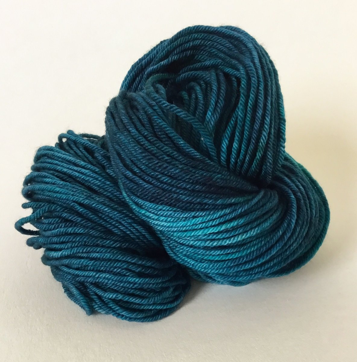'neptune ' merino worsted/aran by kat's riverside studio | Wabi Sabi