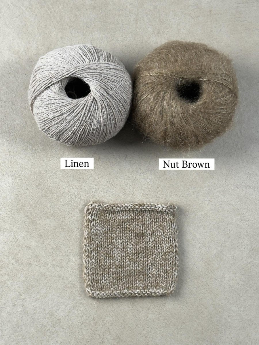 nut brown linen by knitting for olive at Wabi Sabi