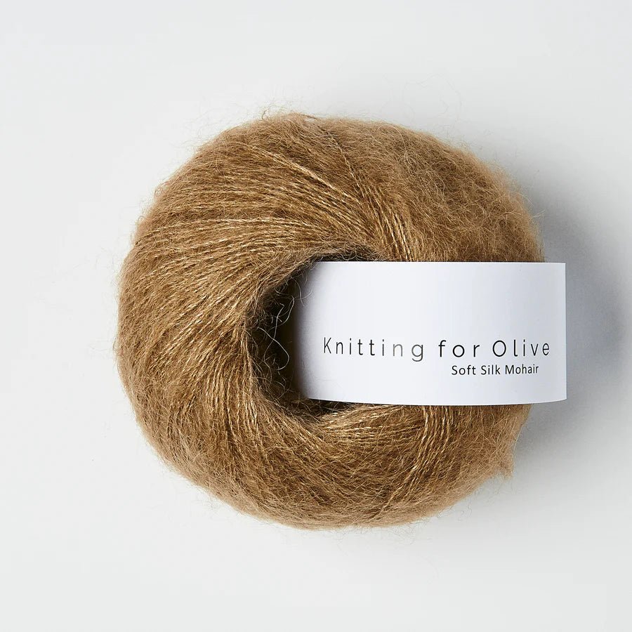 'nut brown ' soft silk mohair by knitting for olive | Wabi Sabi