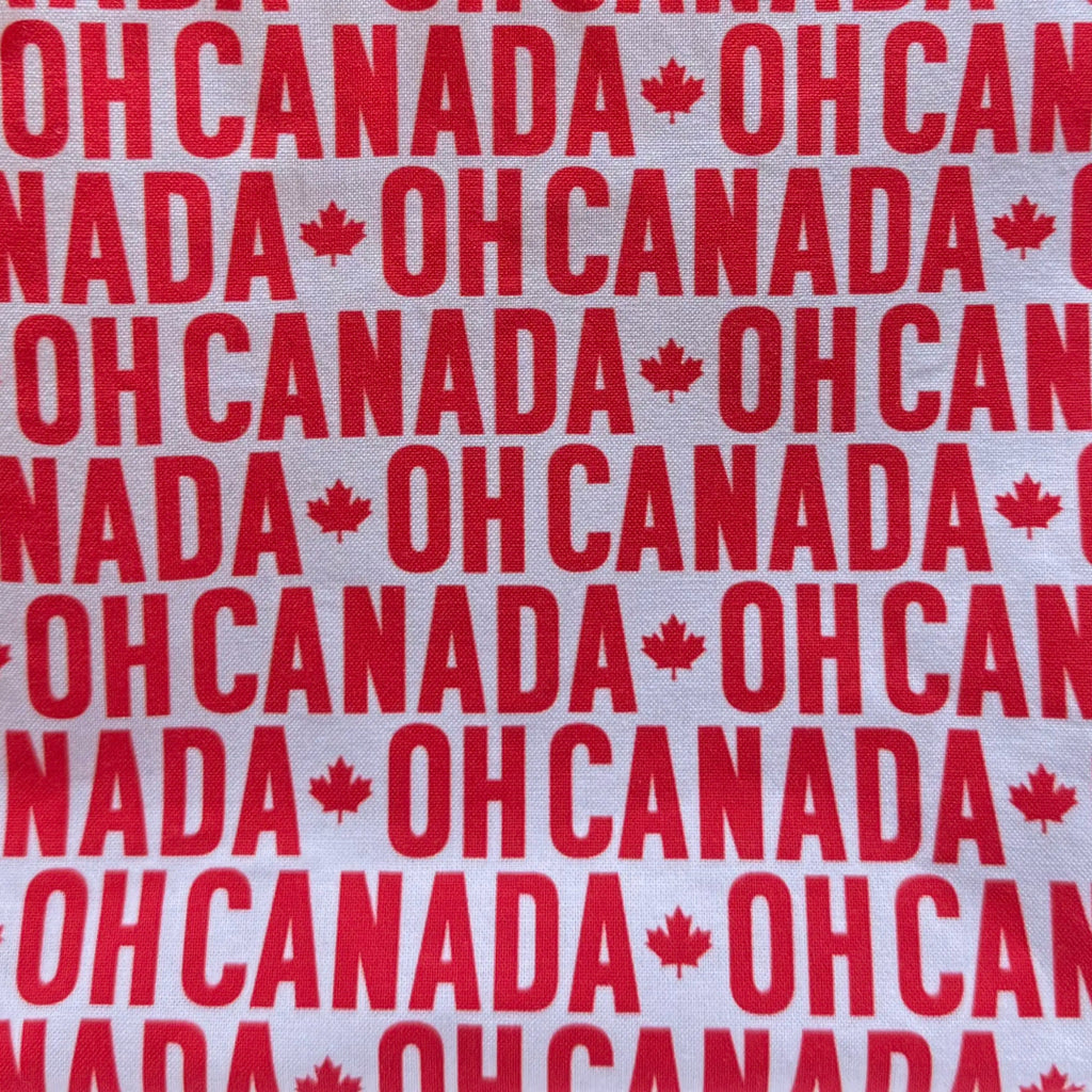 'oh canada ' canada themed project bags: zipper pouch by Doorstopper | Wabi Sabi