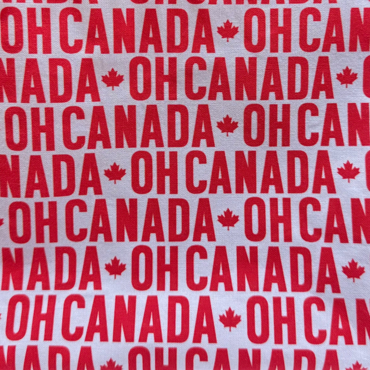 'oh canada ' canada themed project bags: zipper pouch by Doorstopper | Wabi Sabi