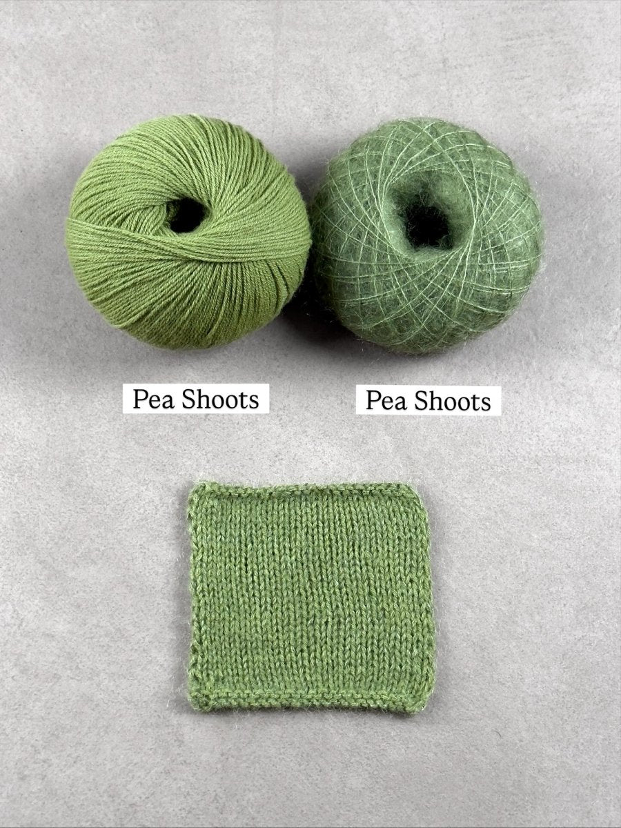 pea shoots pea shoots by knitting for olive at Wabi Sabi
