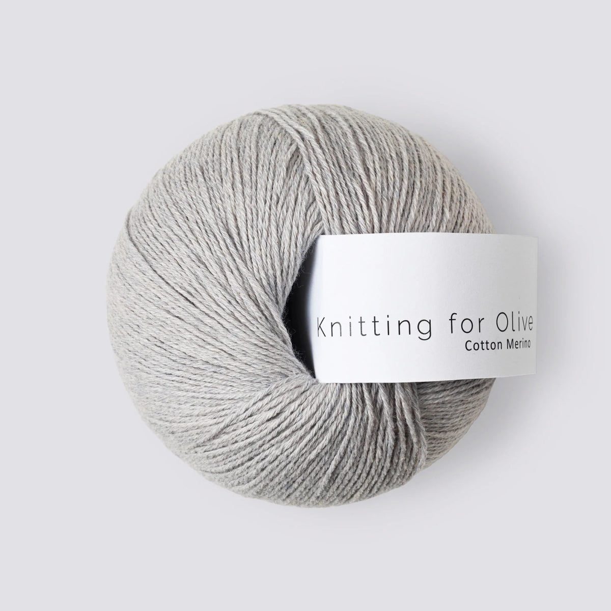 'pearl gray ' cotton merino by knitting for olive | Wabi Sabi