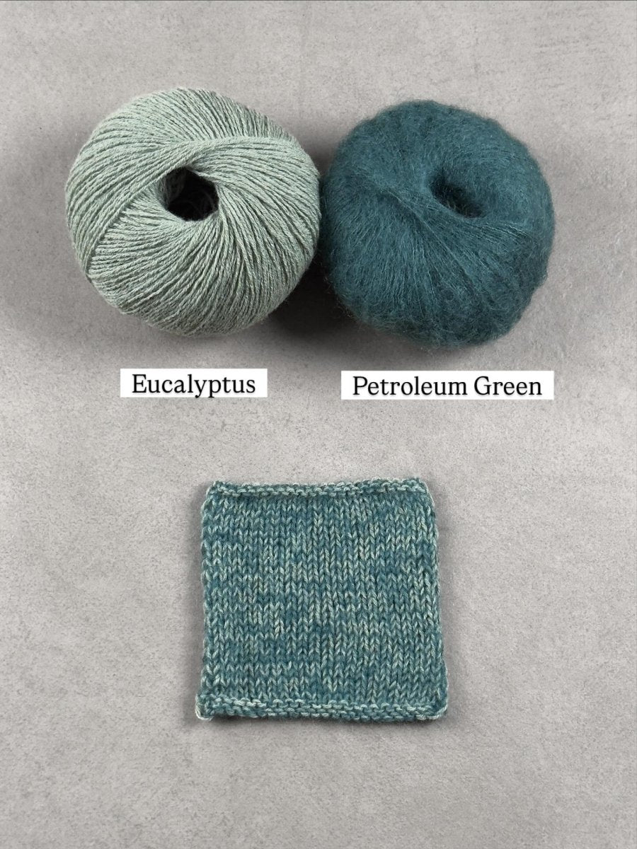 petroleum green eucalyptus by knitting for olive at Wabi Sabi