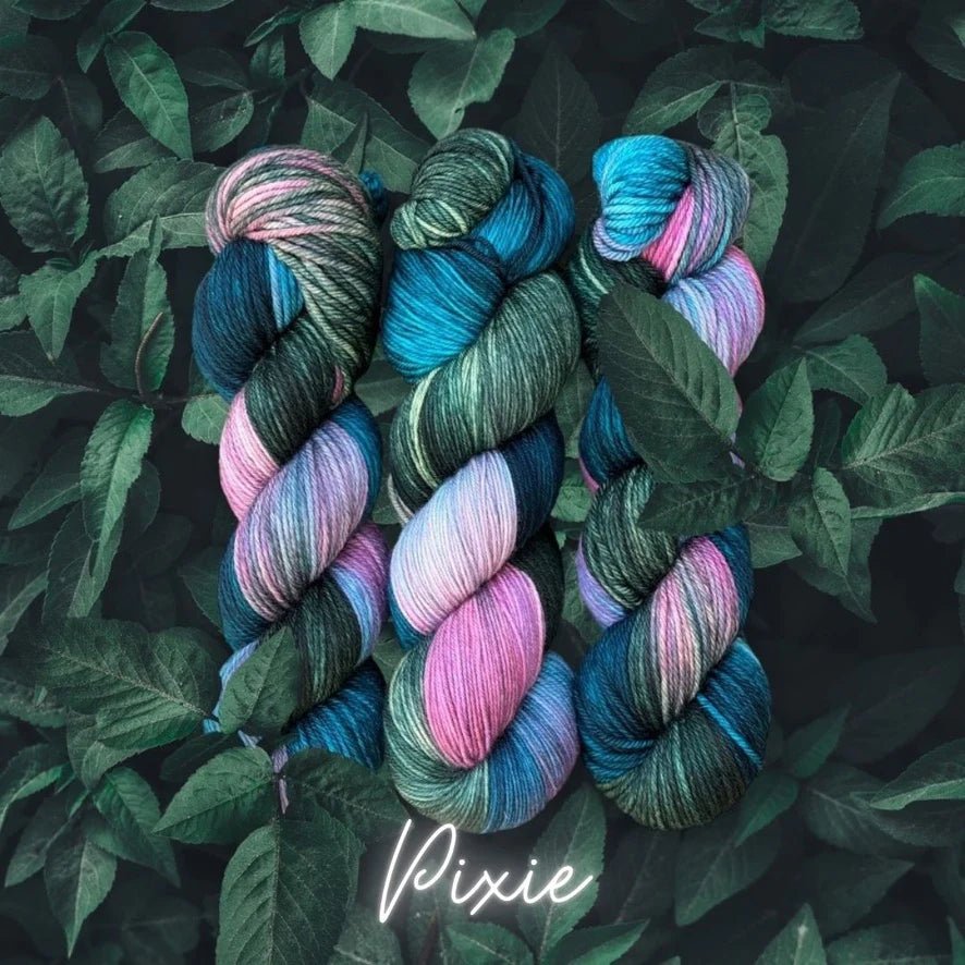 'pixie ' faerie garden fingering by purl passion fibre arts | Wabi Sabi