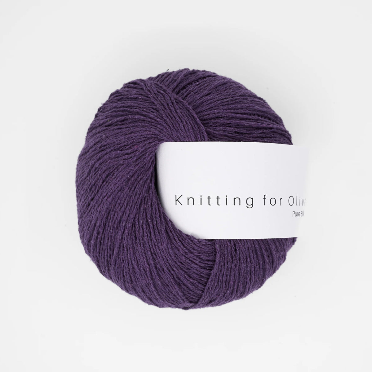 'plum ' pure silk by knitting for olive | Wabi Sabi