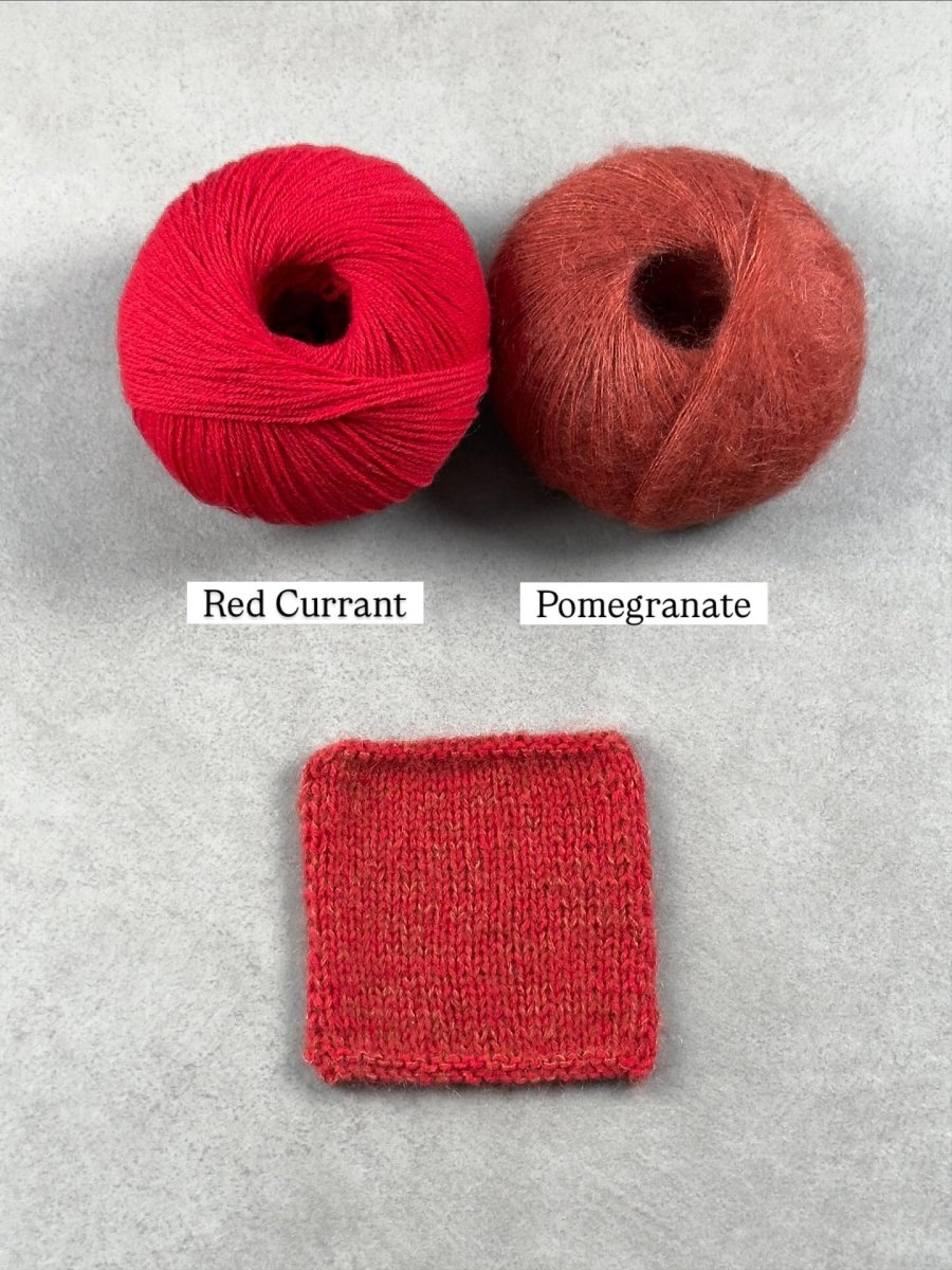 pomegranate red currant by knitting for olive at Wabi Sabi