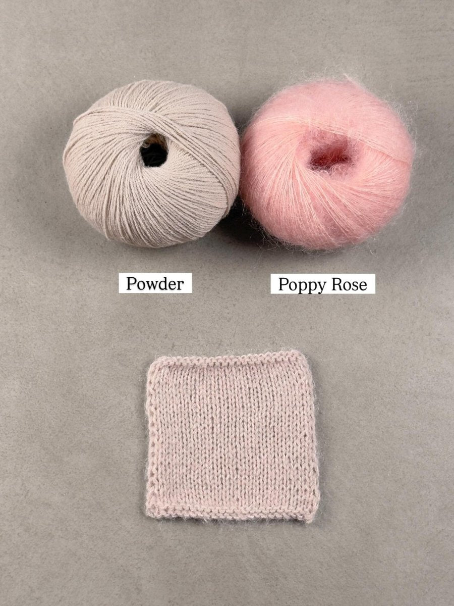poppy rose powder by knitting for olive at Wabi Sabi
