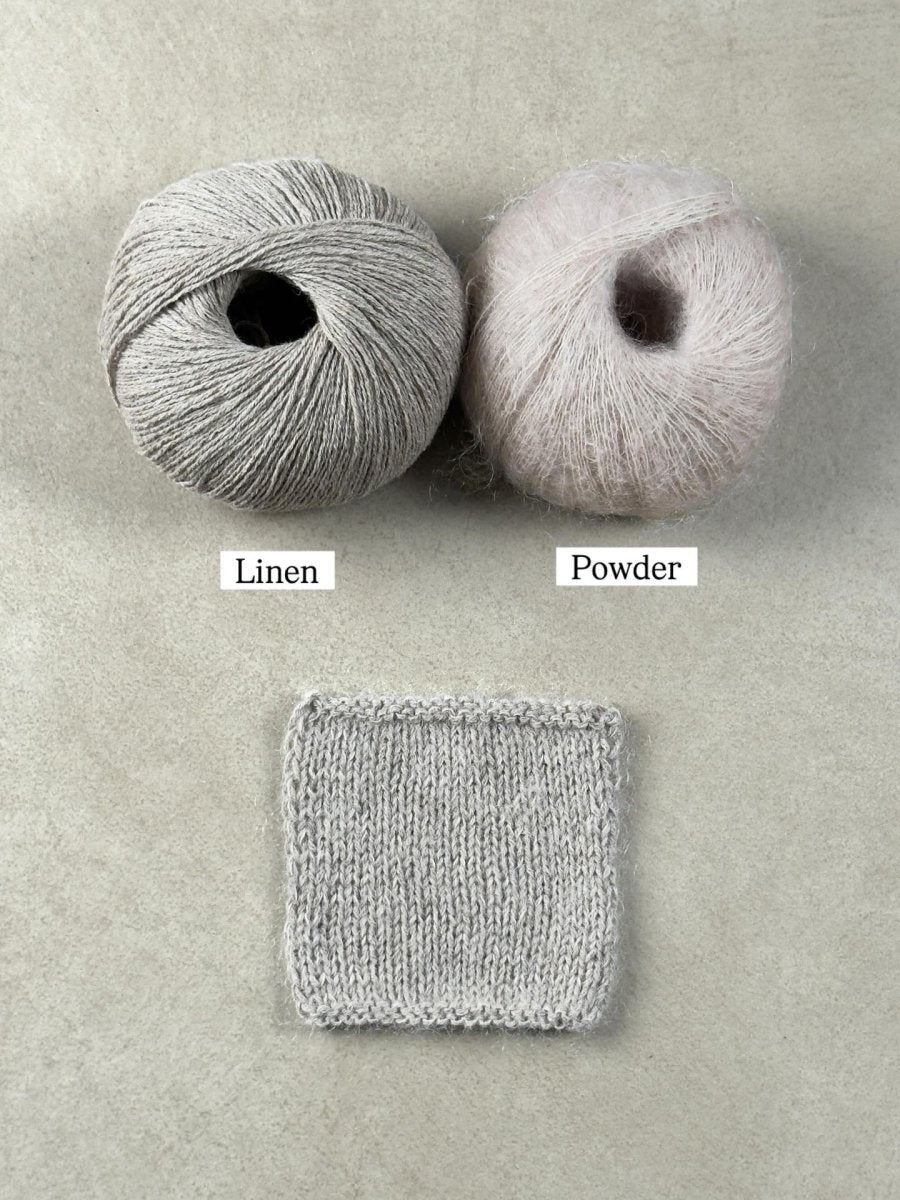 powder linen by knitting for olive at Wabi Sabi