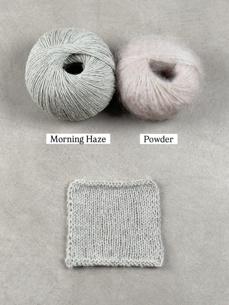 powder morning haze by knitting for olive at Wabi Sabi
