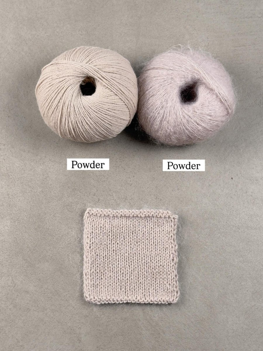 powder powder by knitting for olive at Wabi Sabi