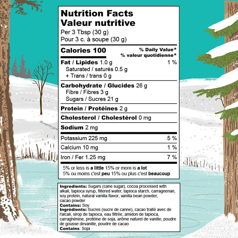 ' ' premium dark hot chocolate with marshmallows (150g) by peace by chocolate | Wabi Sabi