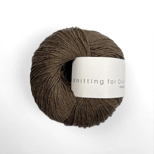 bark pure silk by knitting for olive at Wabi Sabi