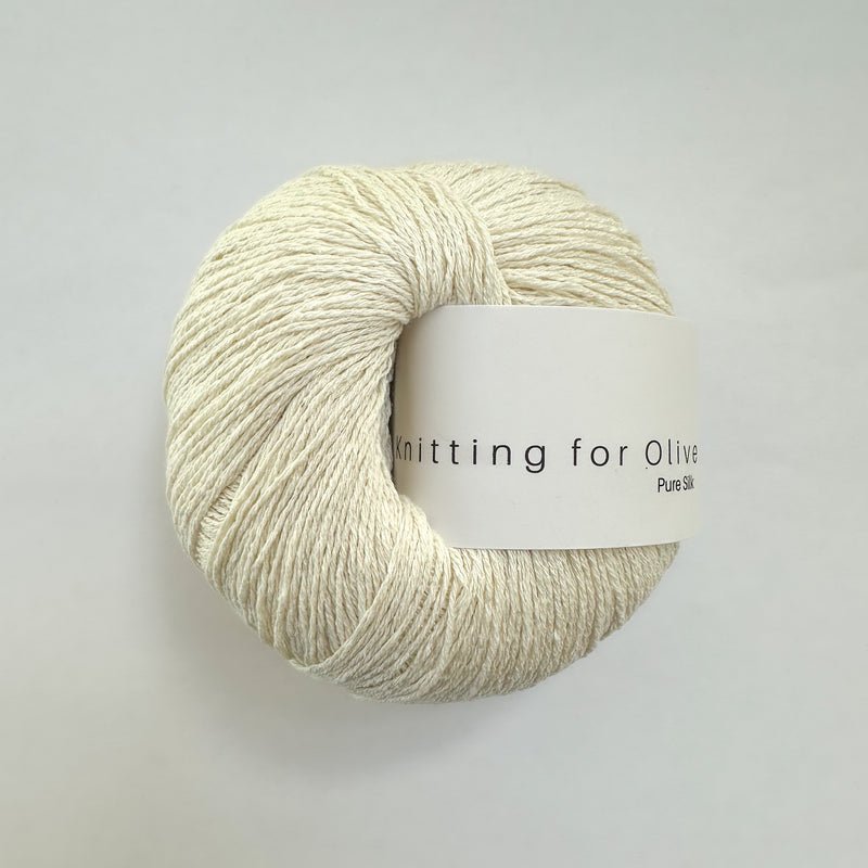 'undyed ' pure silk by knitting for olive | Wabi Sabi