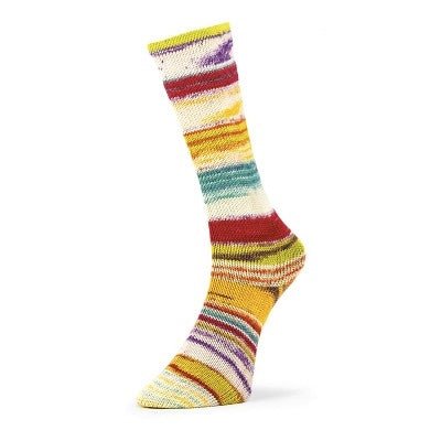 q60702 electric chroma sock by estelle yarns at Wabi Sabi