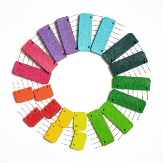 ' ' rainbow knit blockers by knit pro | Wabi Sabi