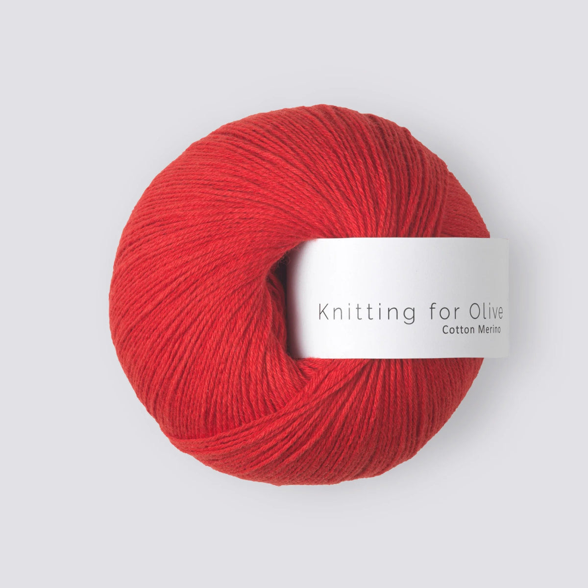 'red currant ' cotton merino by knitting for olive | Wabi Sabi