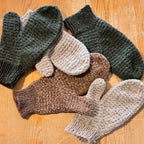 ringwood mittens by impertiknits at Wabi Sabi