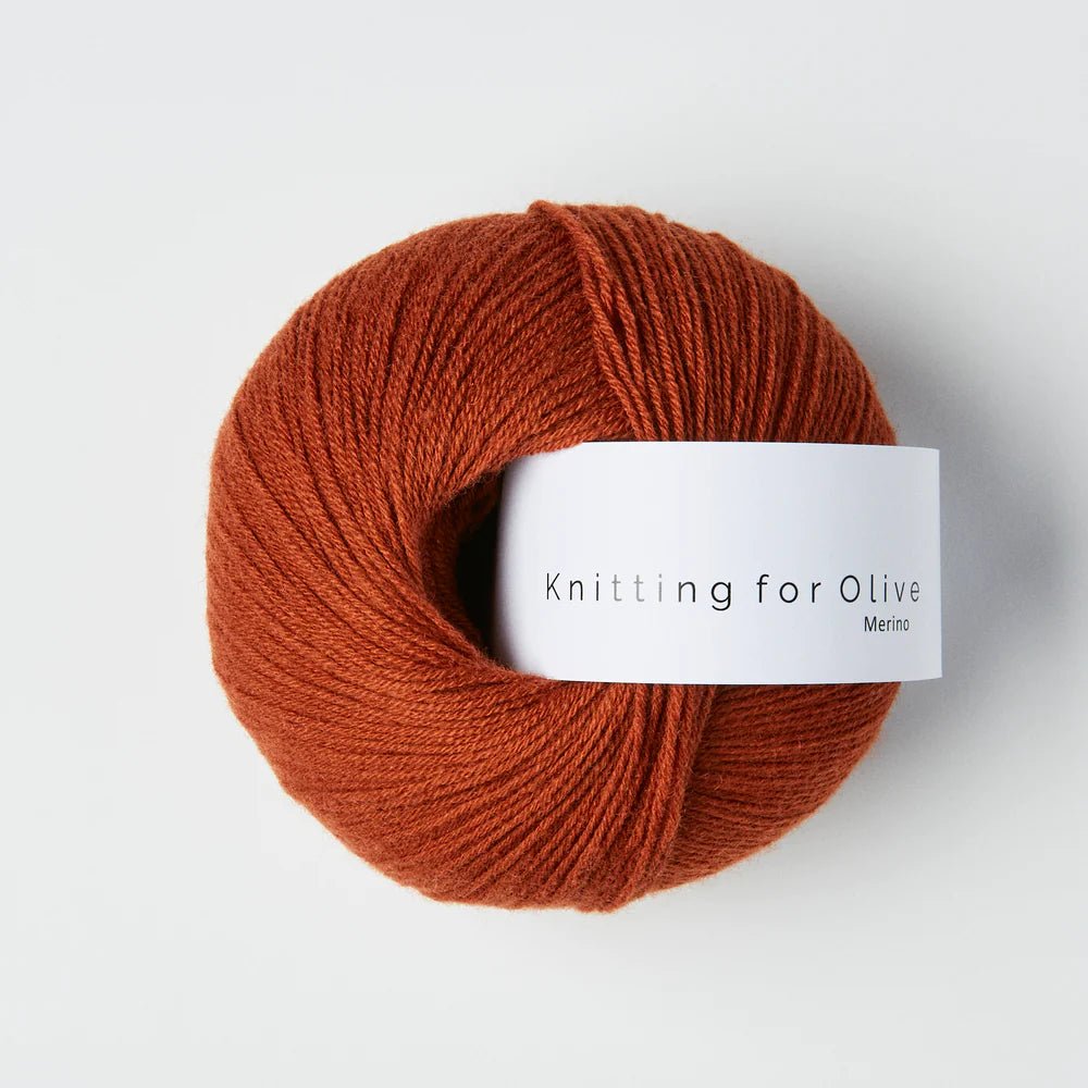 rust merino by knitting for olive at Wabi Sabi